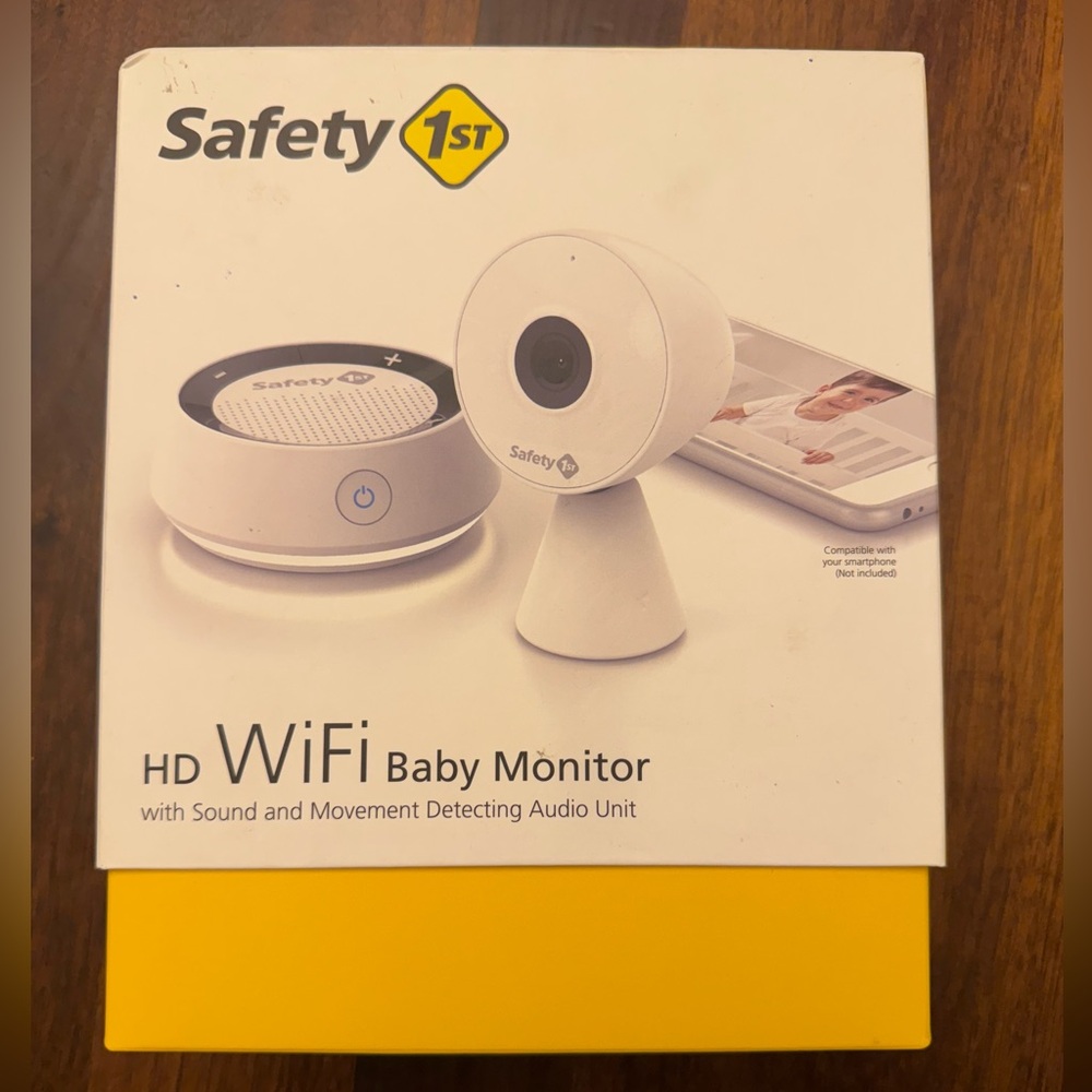 NIB Safety 1st HD WiFi Baby Monitor